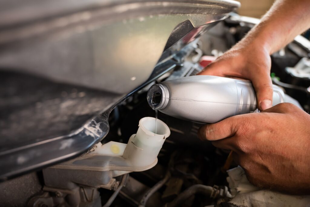 Engine fluid levels must be checked before hitting the road in order to ensure safety.